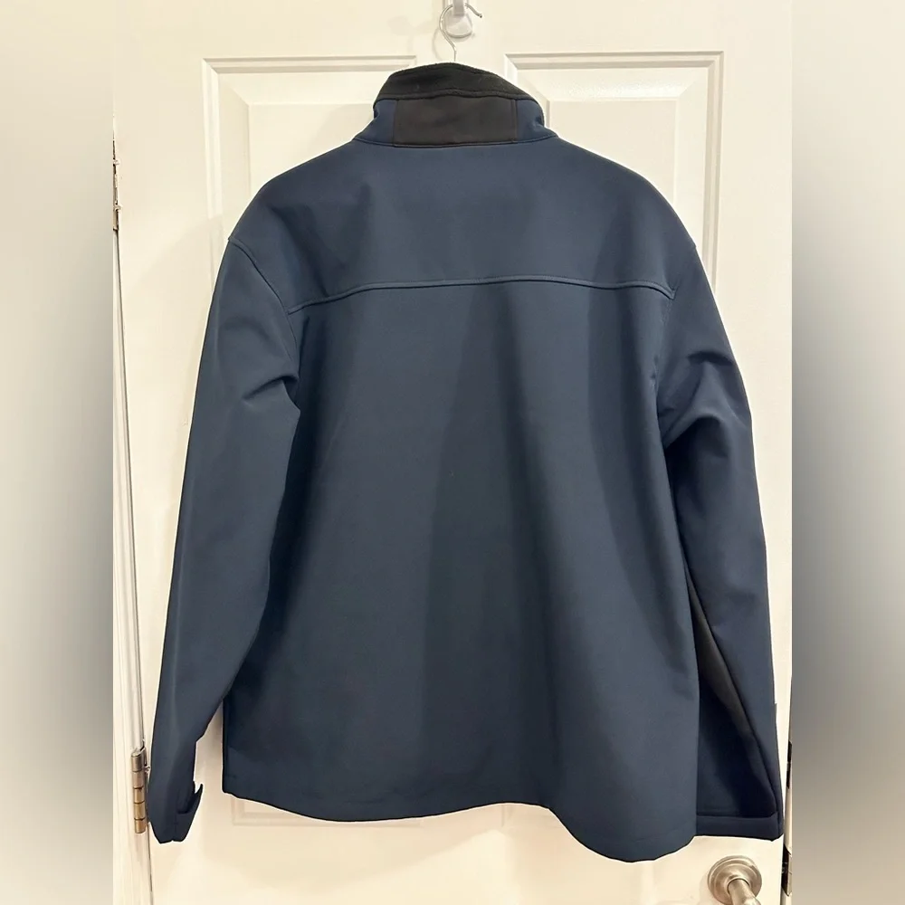 NRA National Rifle Assoc. Full Zip Fleece Lined Jacket Navy/Black Men’s XL